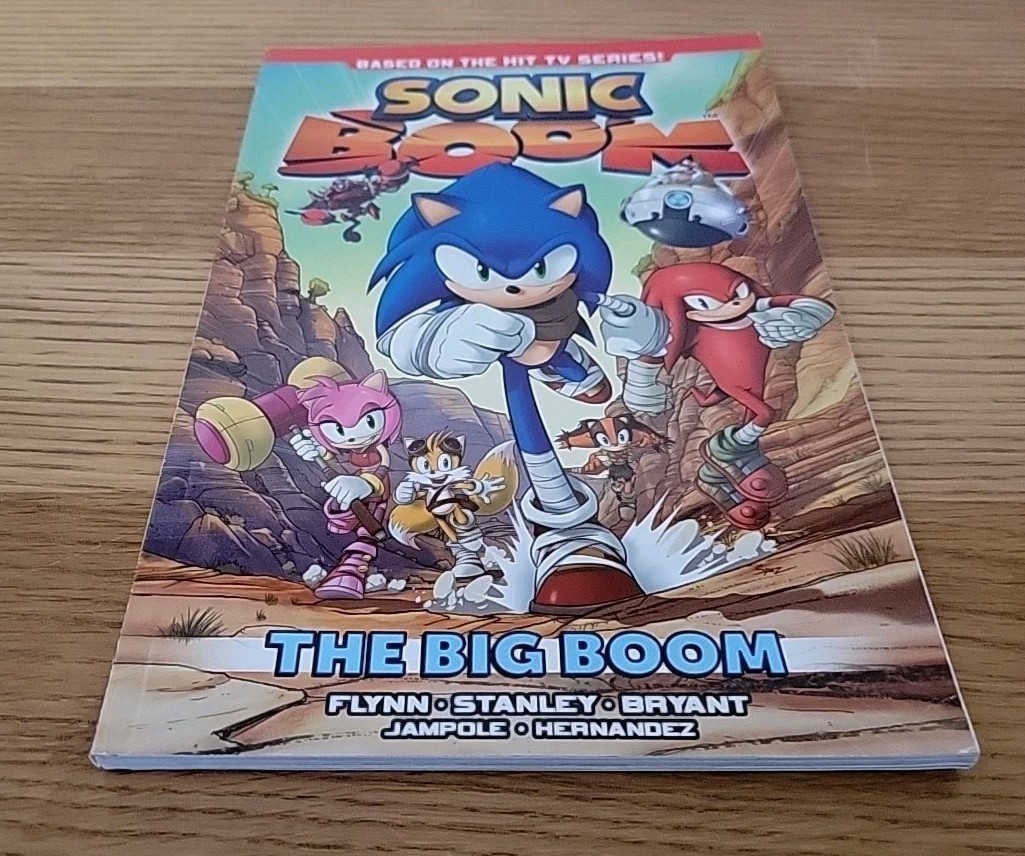 Sonic Boom Vol. 1: The Big Boom – Sonic Scribes 2016 – NEW – ISBN 9781627389839