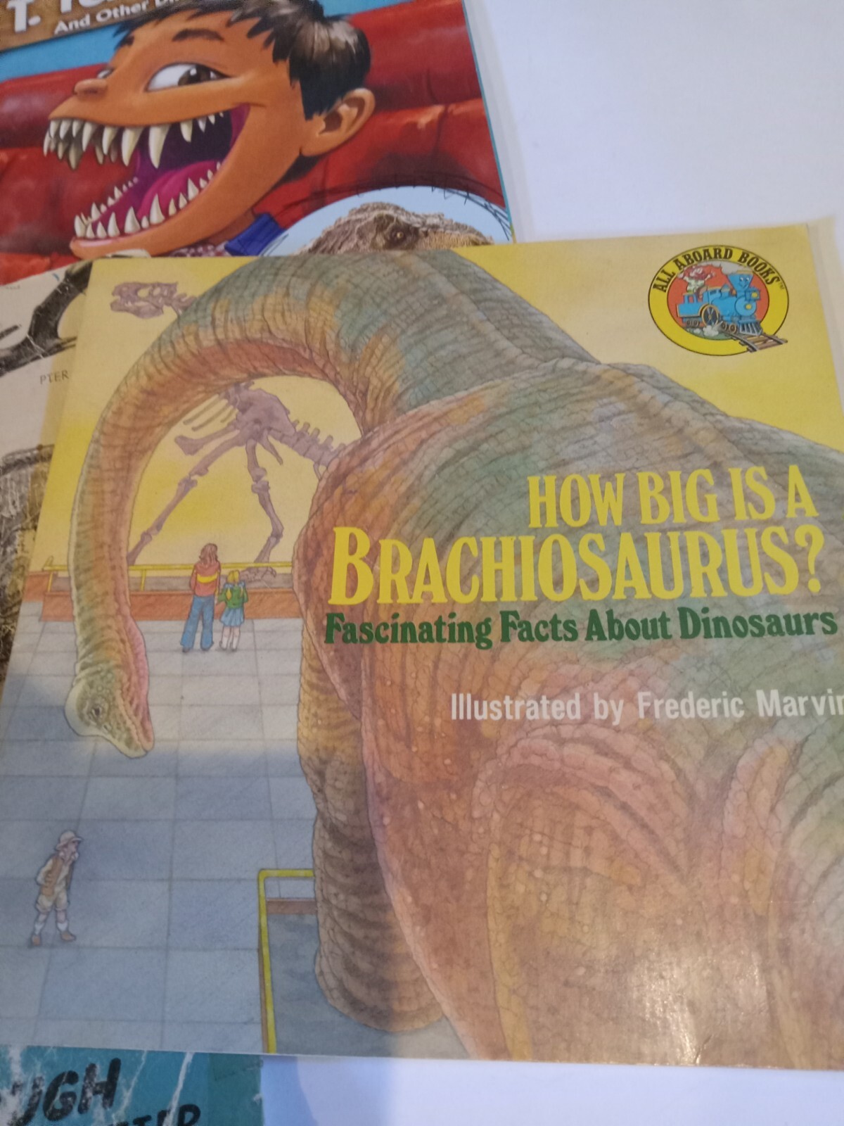 Dinosaur Reading Books For Kids Lot Of 5 Paperbacks Including 1960 Dino Book