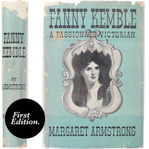 FANNY KEMBLE VICTORIAN ABOLITIONIST ACTRESS CELEBRITY Georgia Plantations 1938