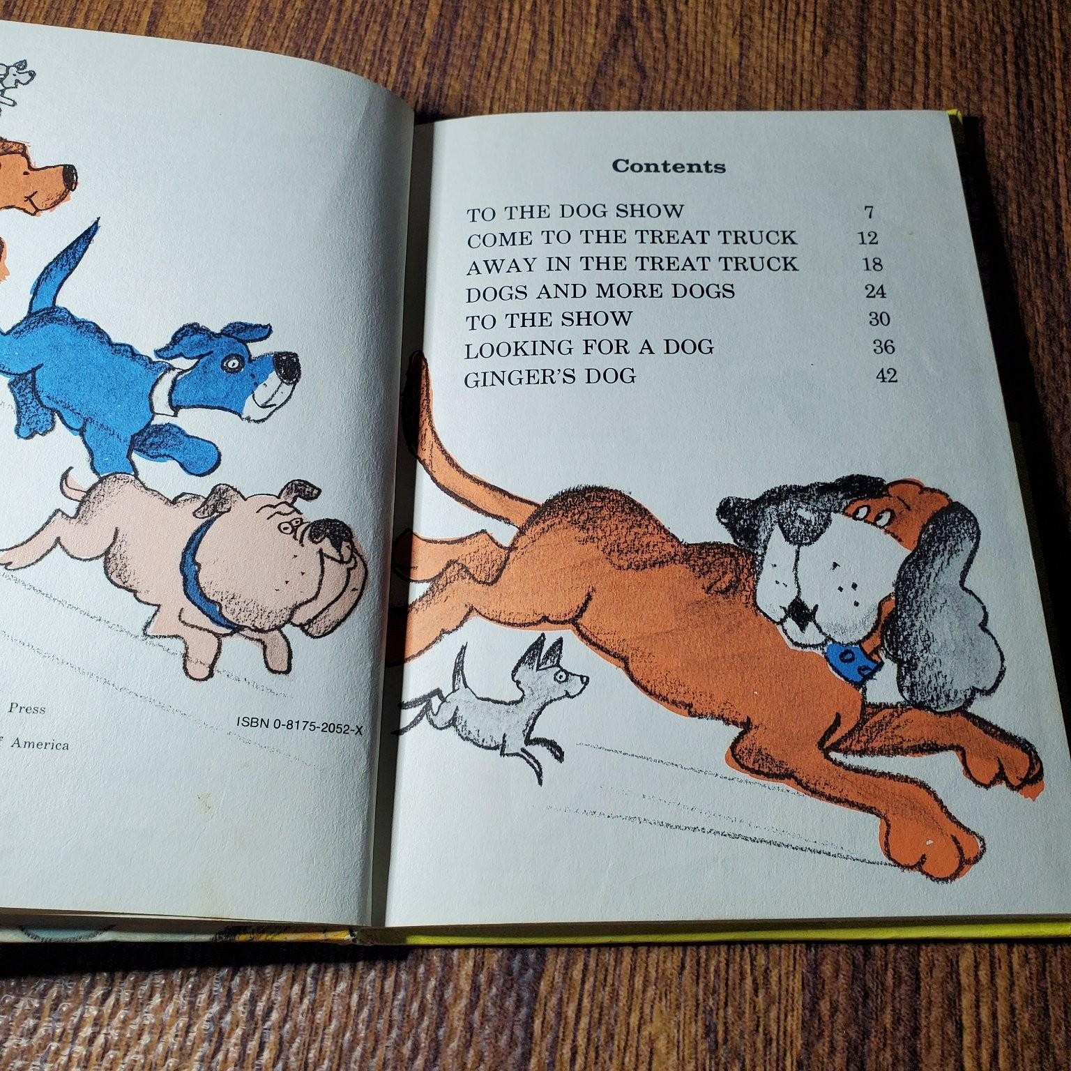 Treat Truck and the Dog Show Harrington 1974 Illustrated Children’s Book Benefic