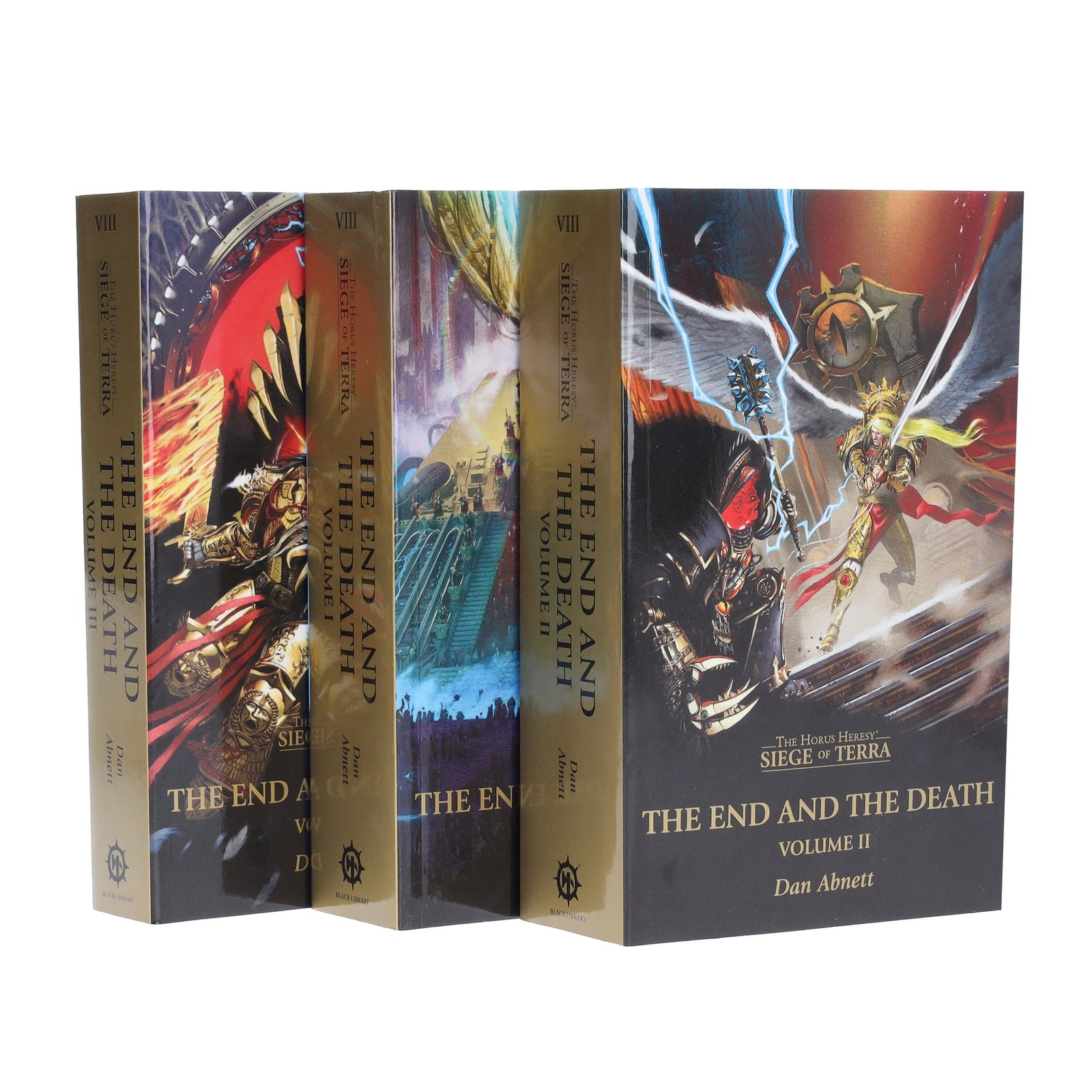 The Horus Heresy: Siege of Terra (Vol 1-3) by Dan Abnett 3 Books Set – PB