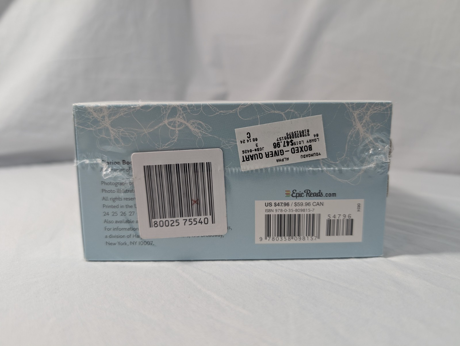 The Giver Quartet Box Set Lois Lowry 4 Books Paperback New Sealed