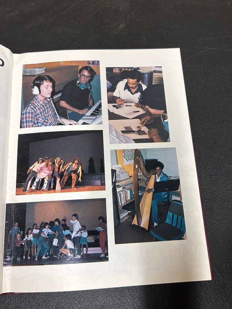 1984 O’FARRELL SCHOOL OF CREATIVE AND PERFORMING ARTS YEARBOOK SAN DIEGO, CA