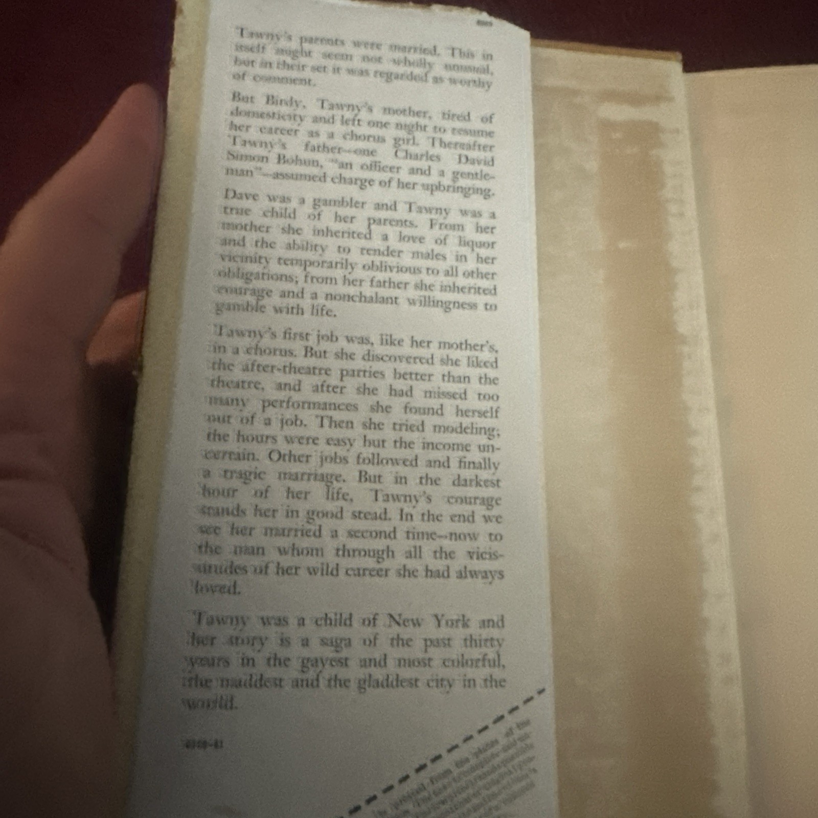 Tawny Donald Henderson Clarke Triangle Books 1946 Nice Condition Old Book