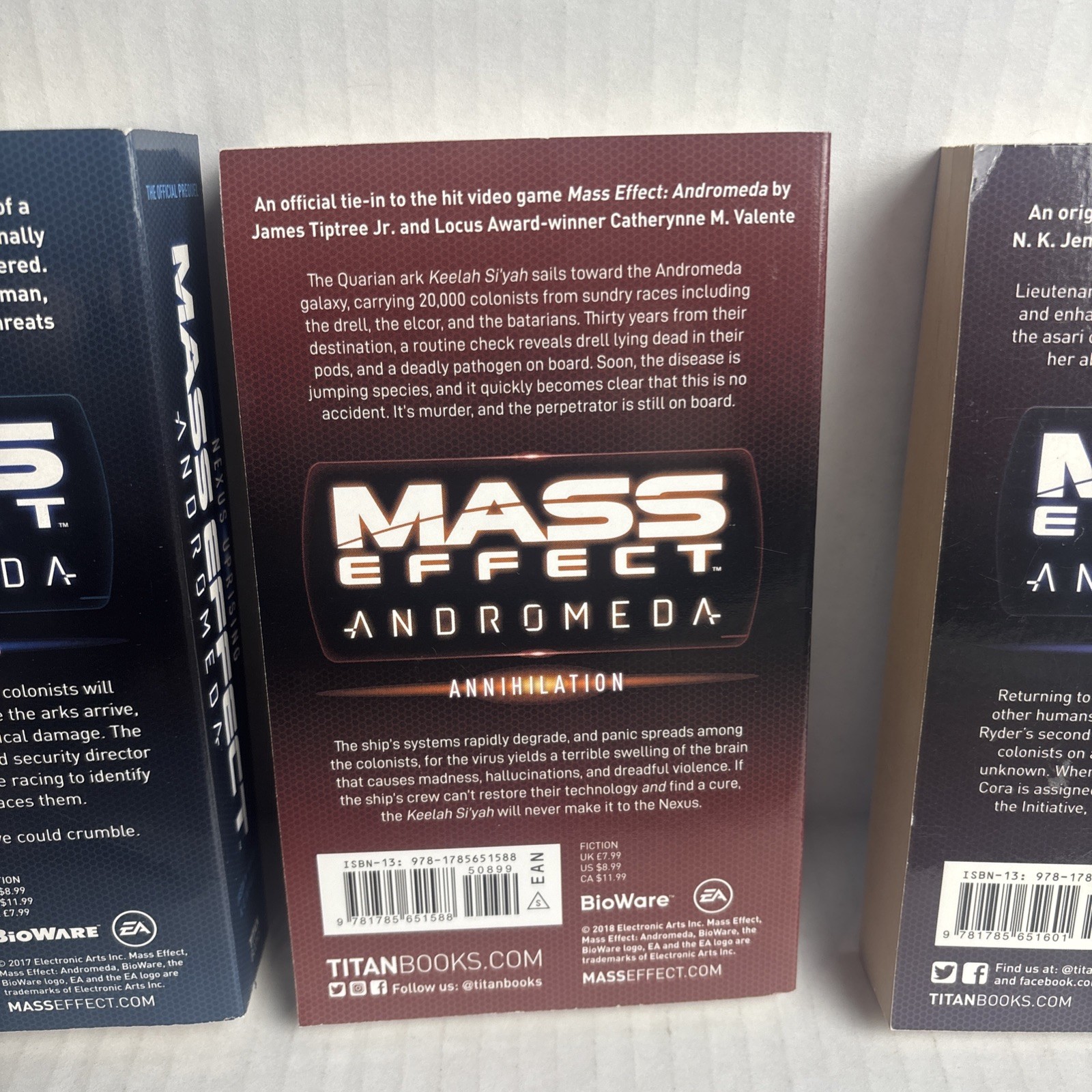 Mass Effect Andromeda Trilogy Paperback