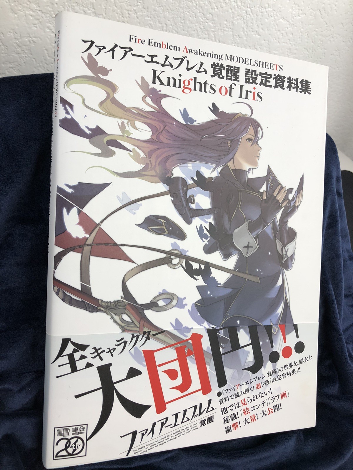 Fire Emblem Awakening Model Sheets Knights Of Iris Concept Art Book JDM MINT