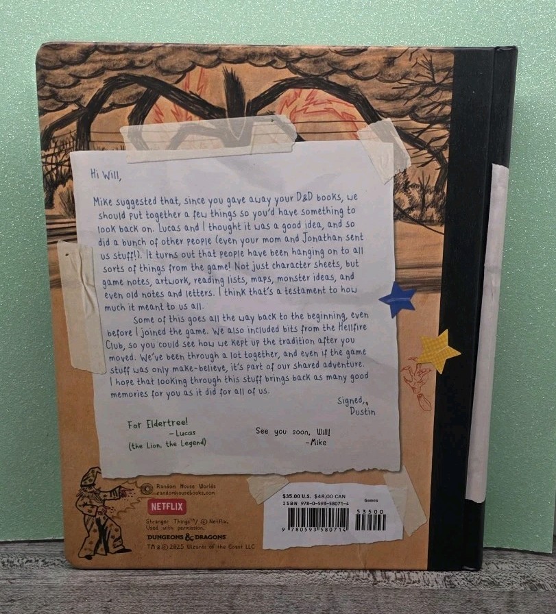 Stranger Things Dungeons & Dragons Tales from the Table (Hardcover)