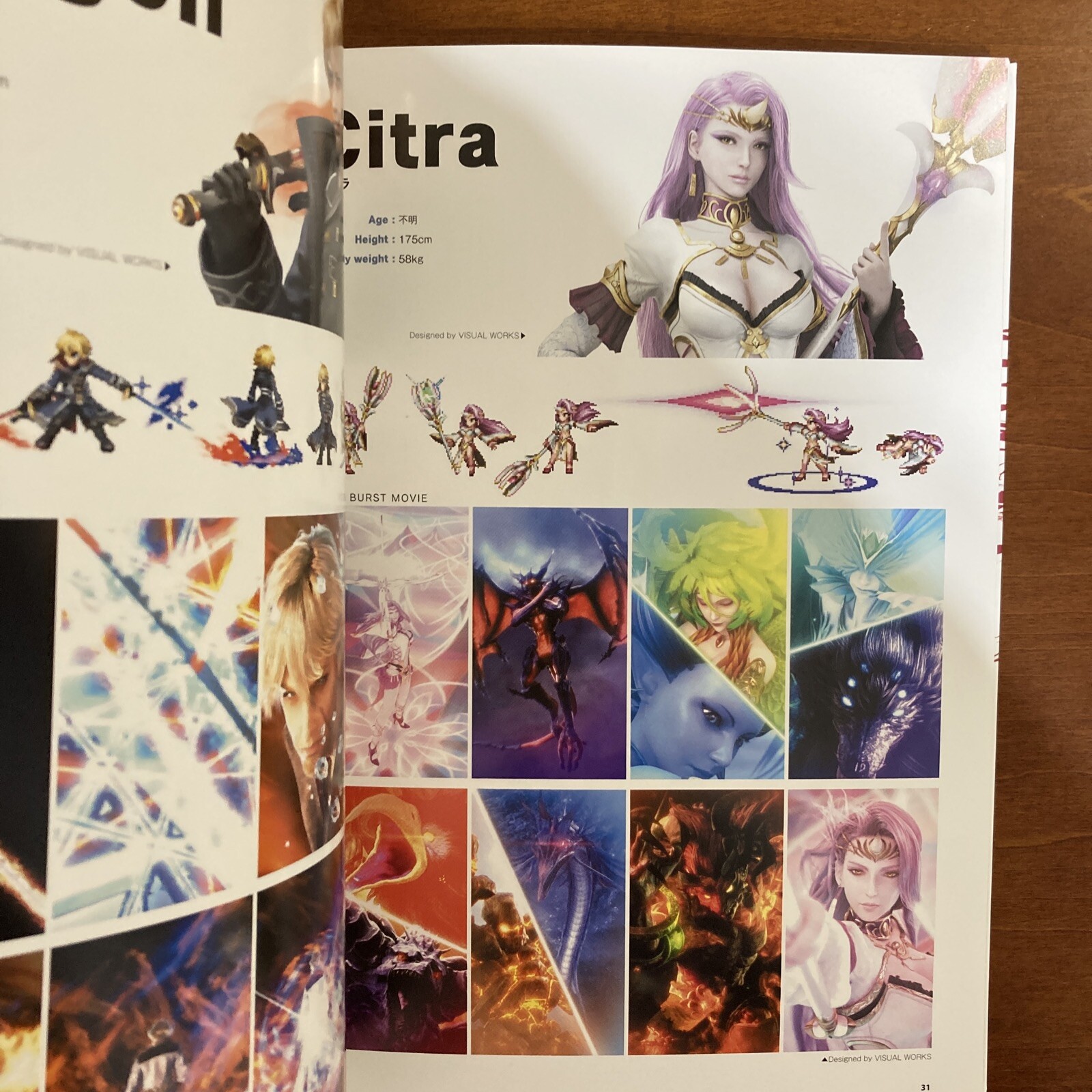 FINAL FANTASY BRAVE EXVIUS The Art Works III Art Book Illustration