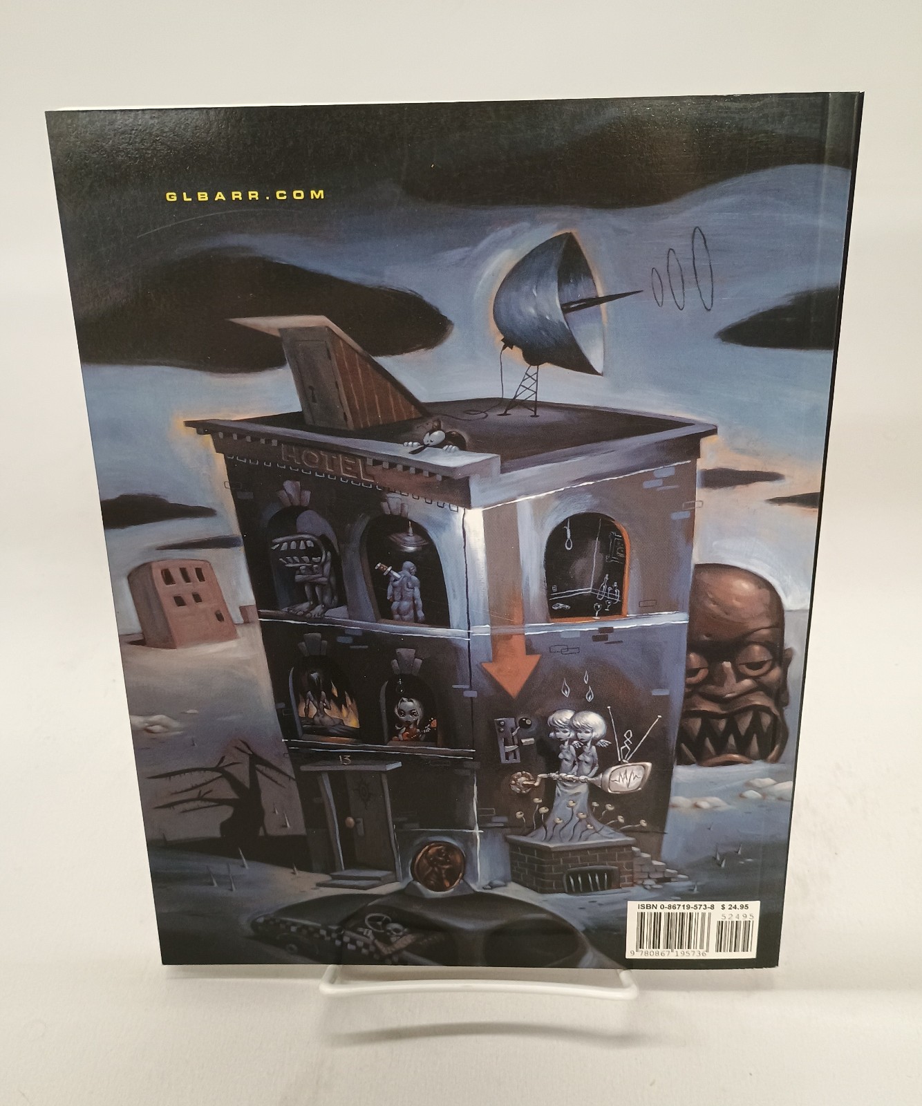Lowlife Paradise The Works of Glenn Barr 2003 Art Book 1st/1st NEVER READ