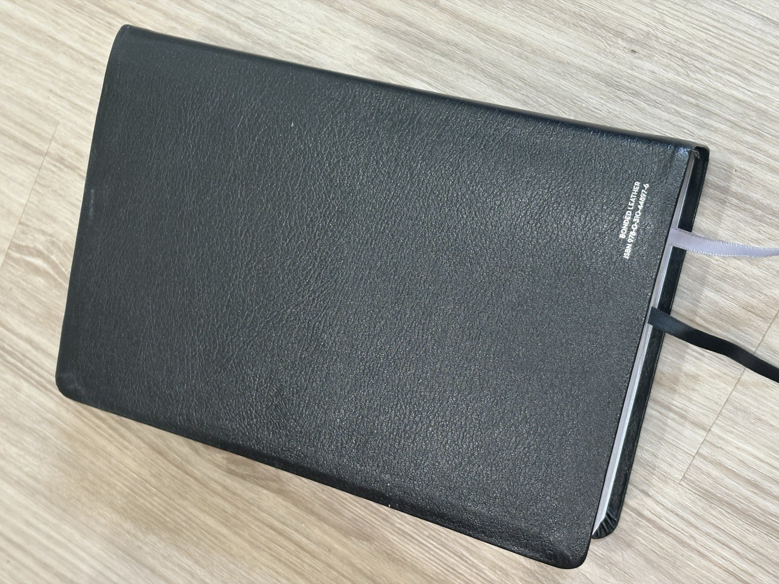 NIV New International Version Study Bible Black Leather Zondervan 2020