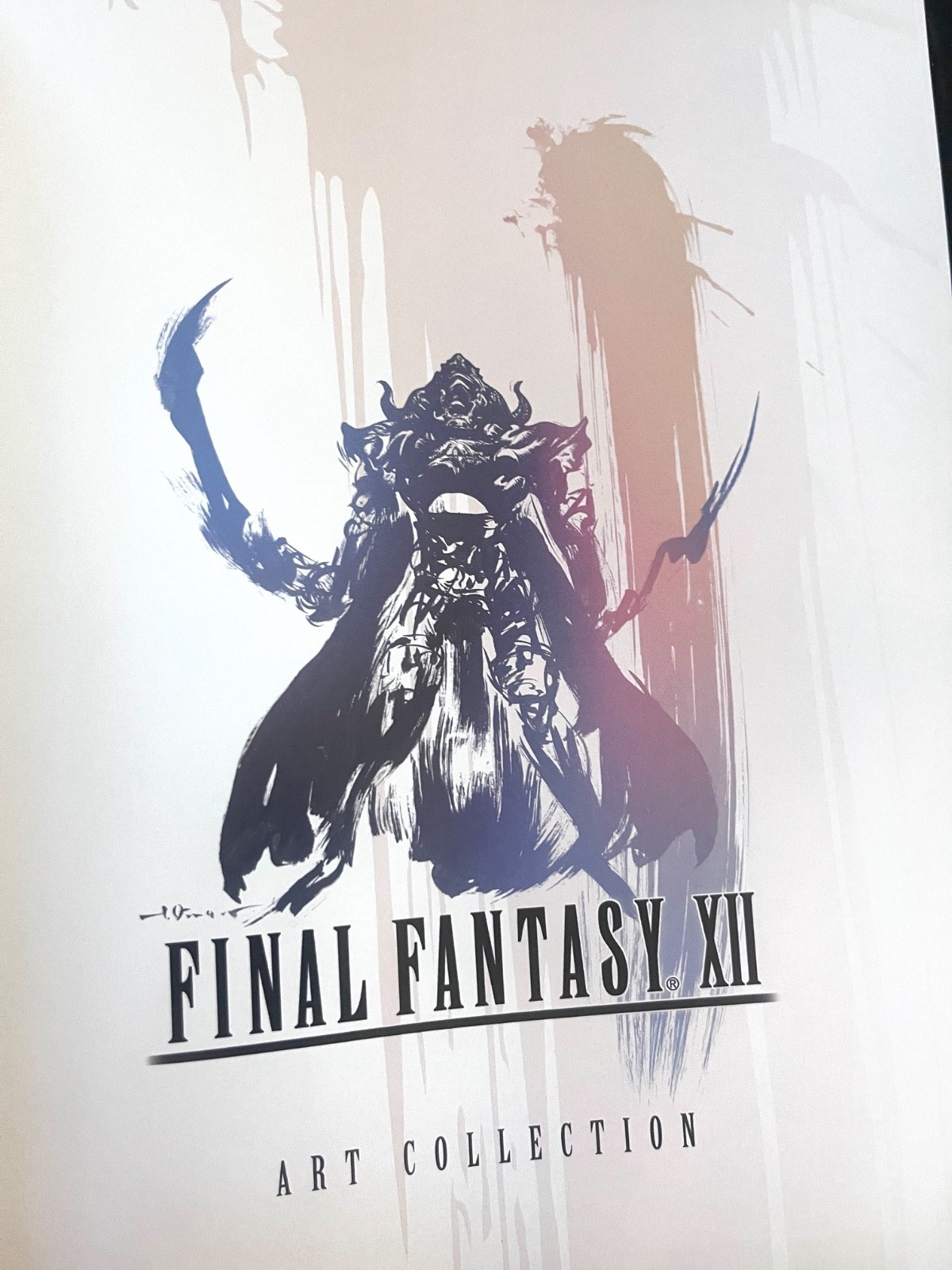 Final Fantasy XII Art Collection book and map-Square Enix 2006