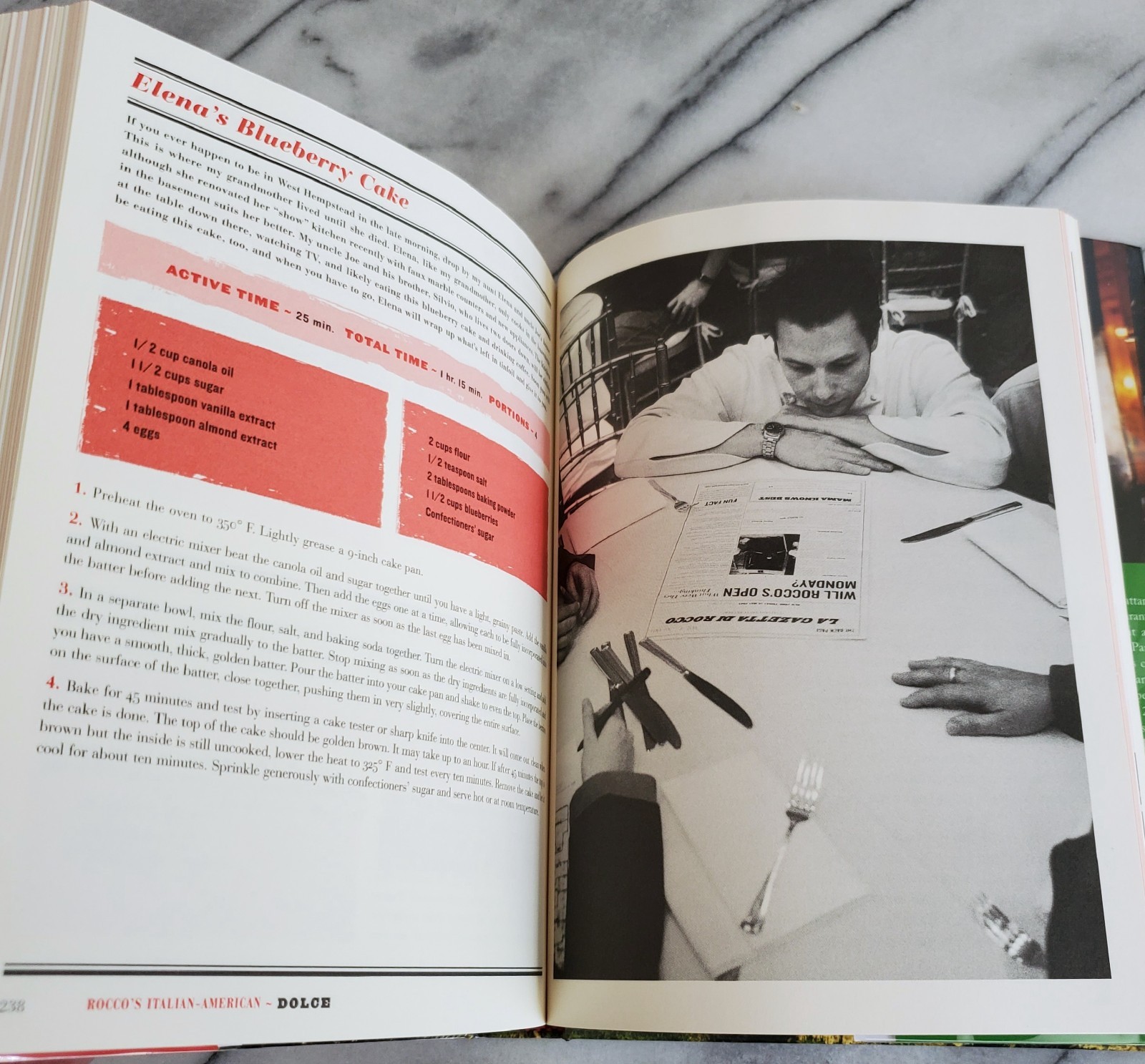 *Signed Bkplte ROCCO’S ITALIAN AMERICAN Rocco Dispirito & Mama Cookbook 2004 1st