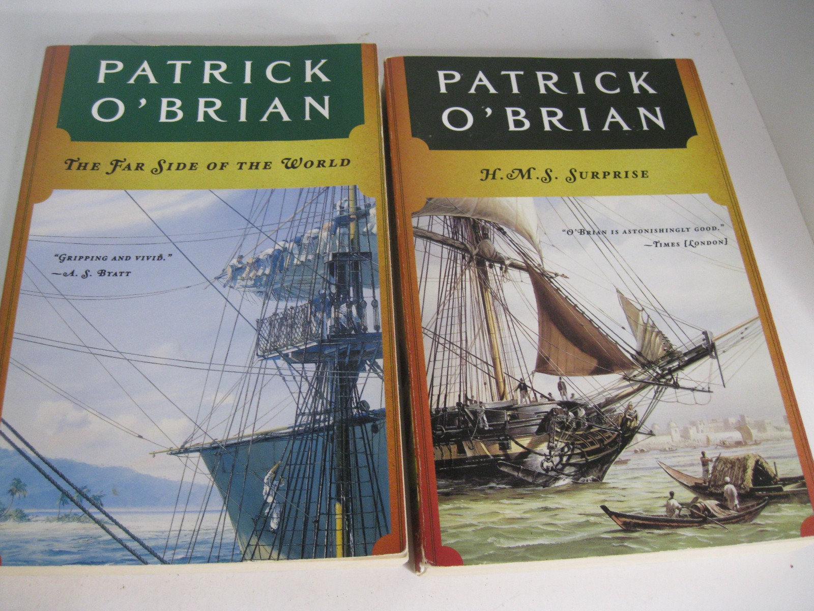 Lot of 14 Patrick O’Brian Series Paperback Books Naval Historical Fiction Ships