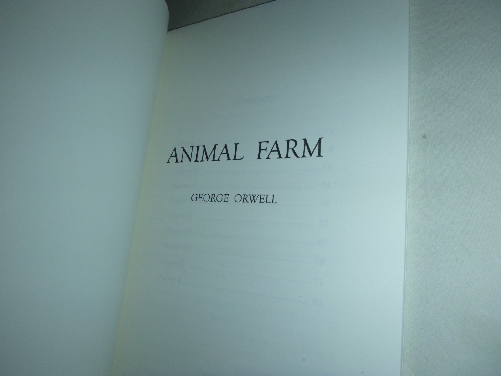 Lot of 2 Softcover Books by George Orwell – 1984 – Animal Farm : Like-New