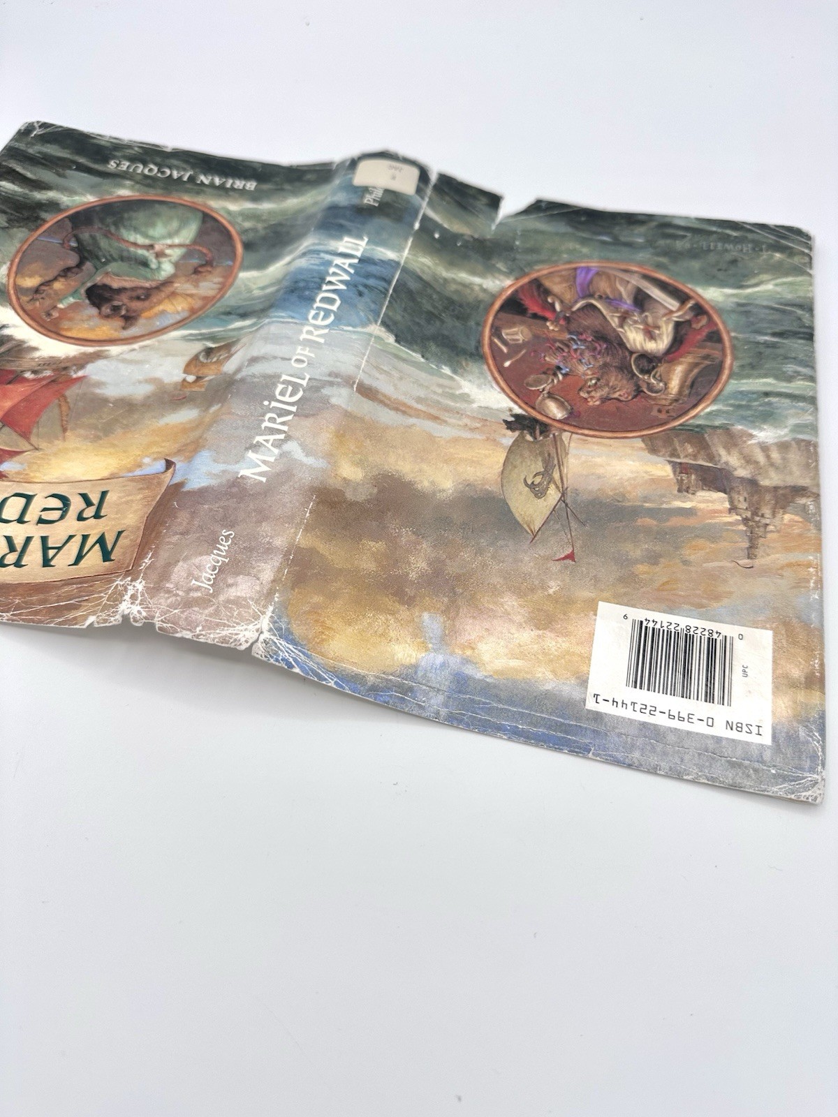 Mariel of Redwall by Brain Jacques 1st American Printing 6th Impression HD DJ