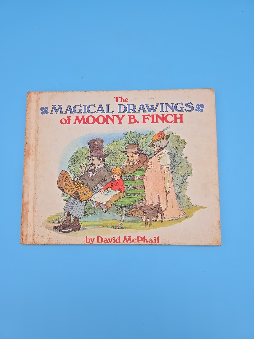 Magical Drawings of Moony R Finch 1978 David McPhail Weekly Reader Child Book HB
