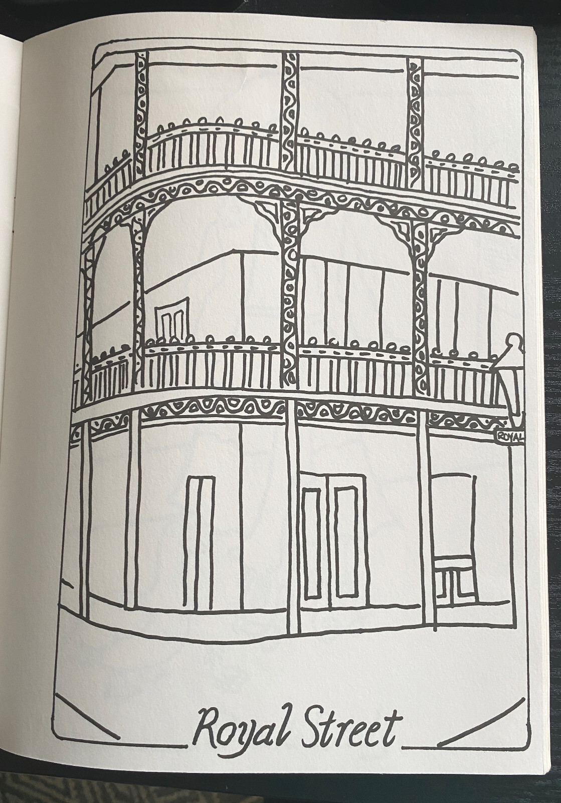 Vintage 1984 New Orleans Louisiana Coloring Book 24 Pages New Orleans Author