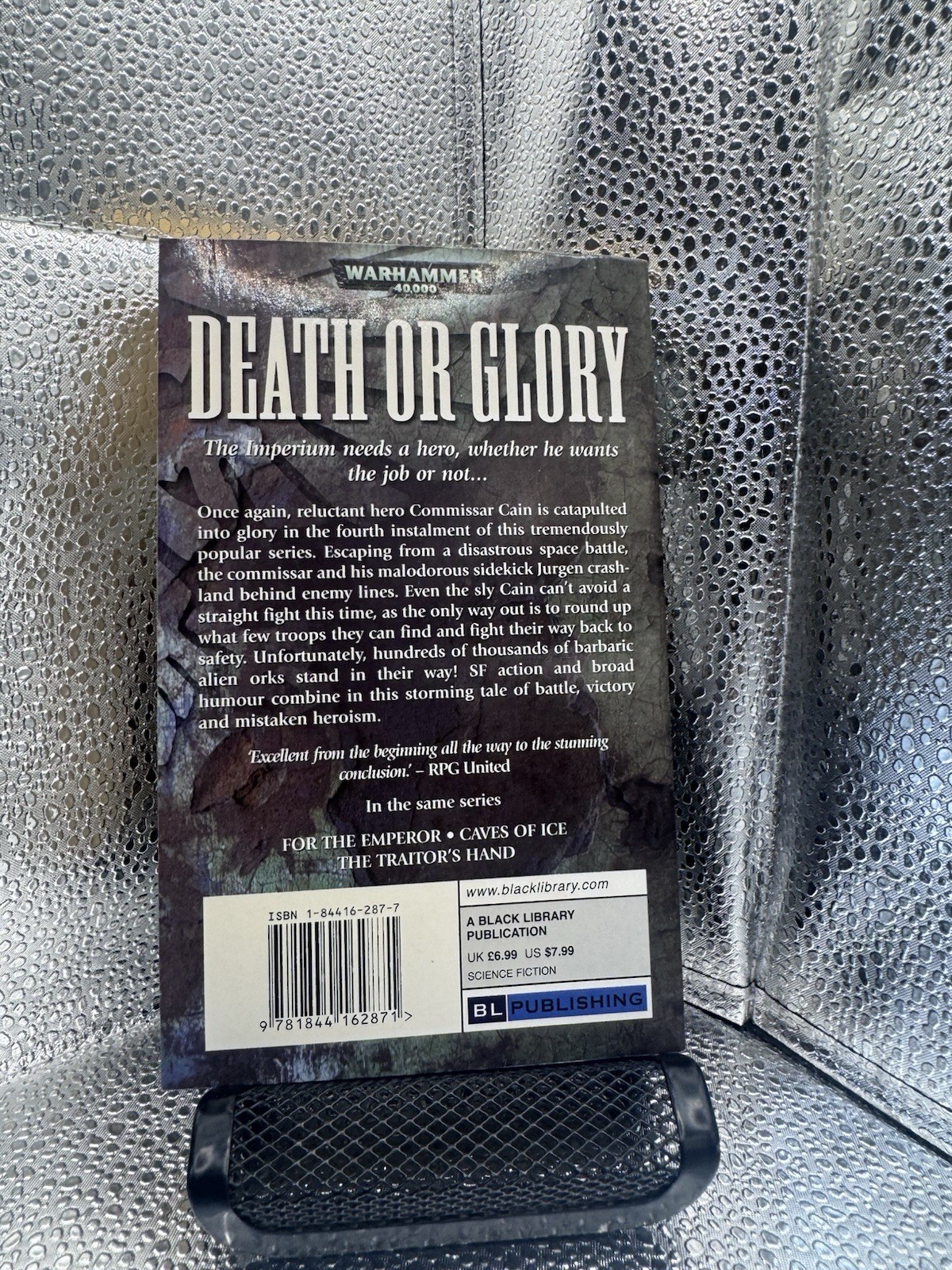 DEATH OR GLORY Sandy Mitchell (2006) Games Workshop Warhammer 40K Black Library