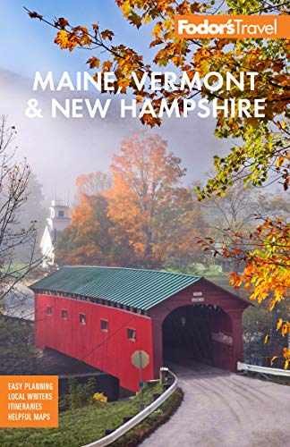 Fodor’s Maine, Vermont, & – Paperback, by Fodor’s Travel Guides – Very Good j