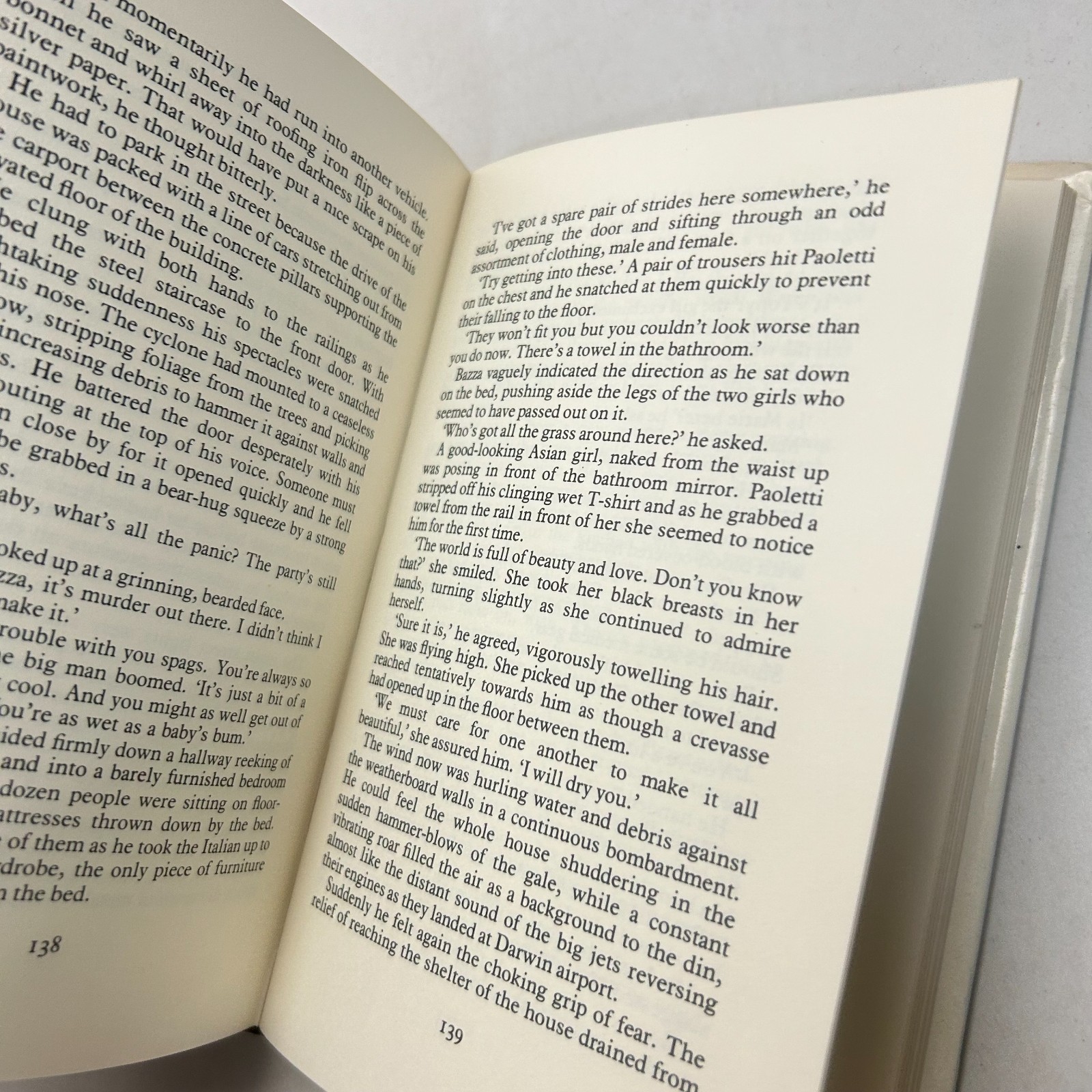 The Megawind Cancellation by Bernard Boucher 1979 1st ed Signed Cyclone Tracy