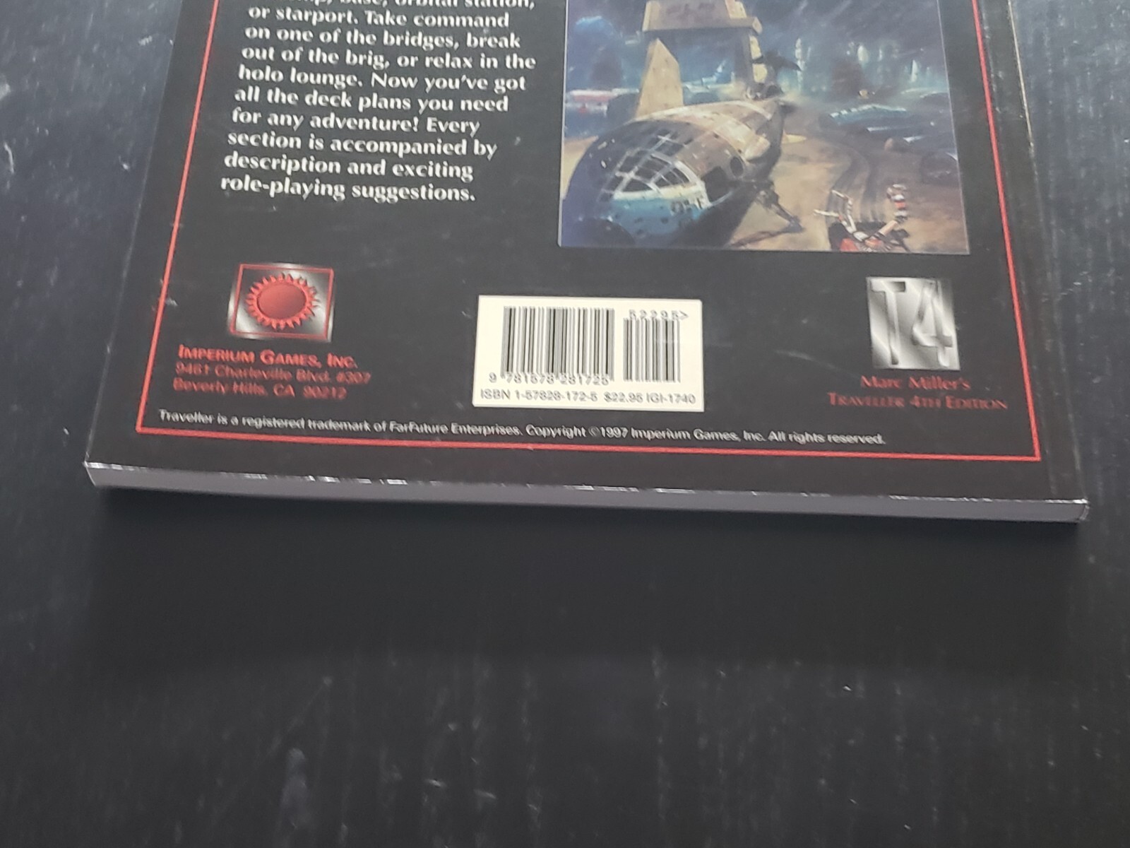 Marc Miller’s Traveller NAVAL ARCHITECT’S MANUAL 4th Edition Softcover