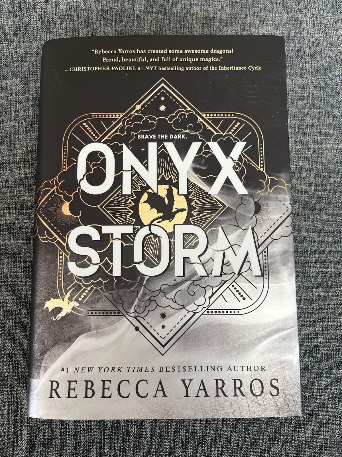 Onyx Storm (Standard Edition) Hardcover by Yarros Rebecca – New Never Read