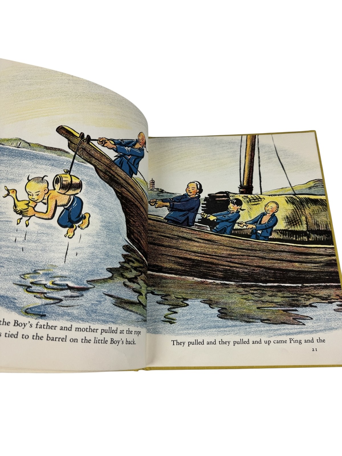 The Story About Ping by Marjorie Flack & Kurt Wiese 1969 Viking Press Hardcover