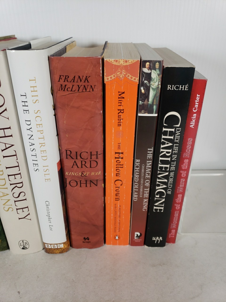 British Rulers and Life in the Middle Ages (9 Book Lot) King Richard, Charlemagn