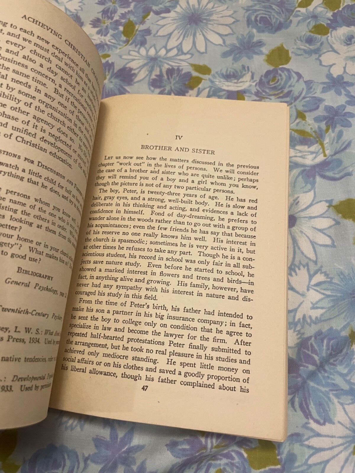 BOOK Frances Cole McLester ACHIEVING CHRISTIAN CHARACTER 1937 Abingdon Press