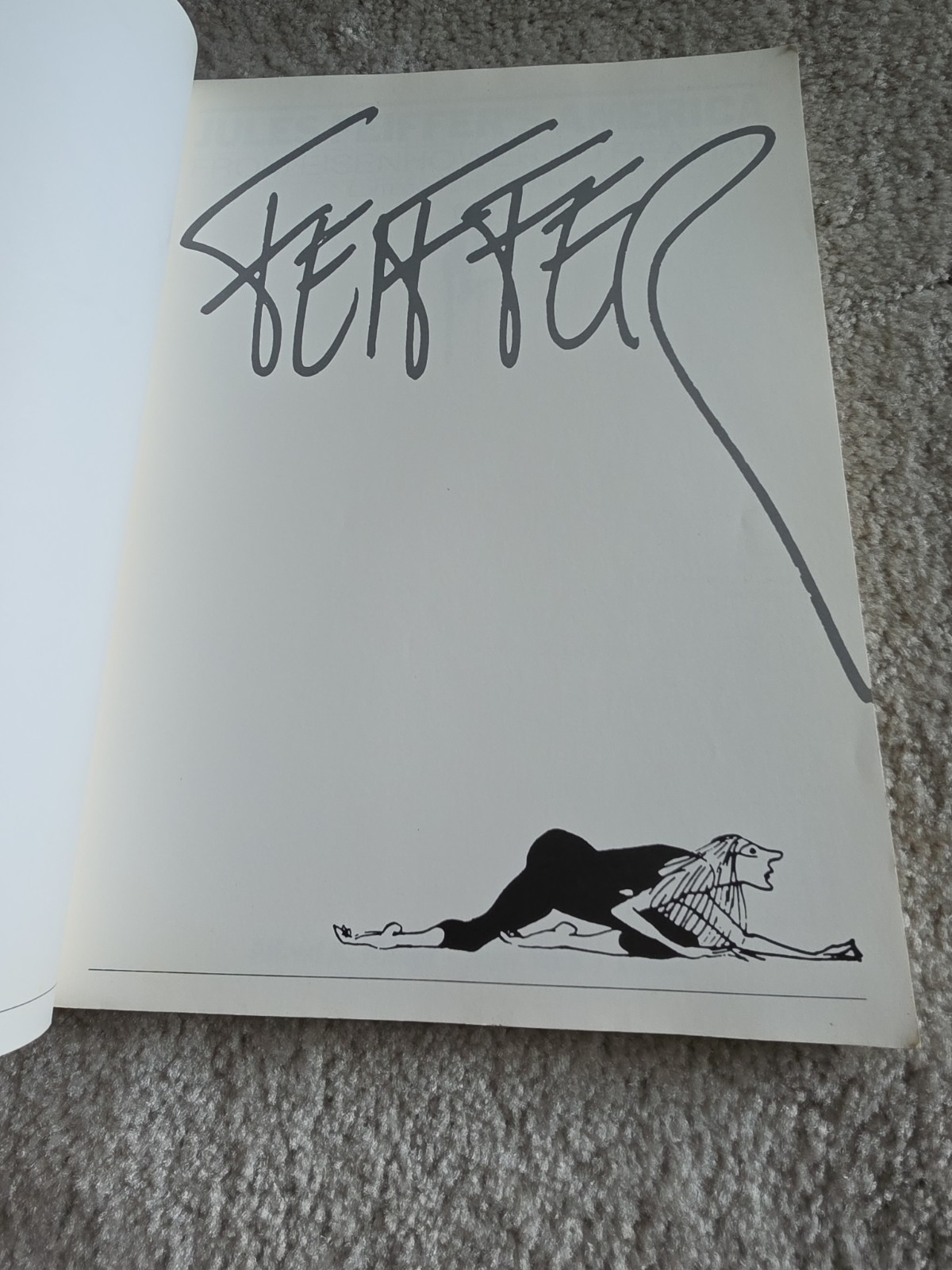 Jules Feiffer’s America from Eisenhower to Reagan-First Edition-1982