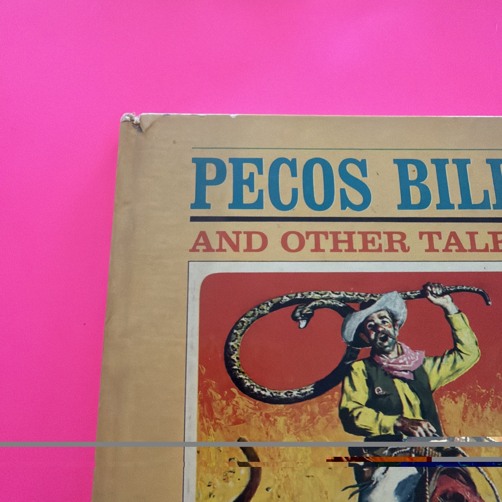 VTG Pecos Bill and Other Tales 1958 Golden Press HC Irwin Shapiro Al Schmidt Art