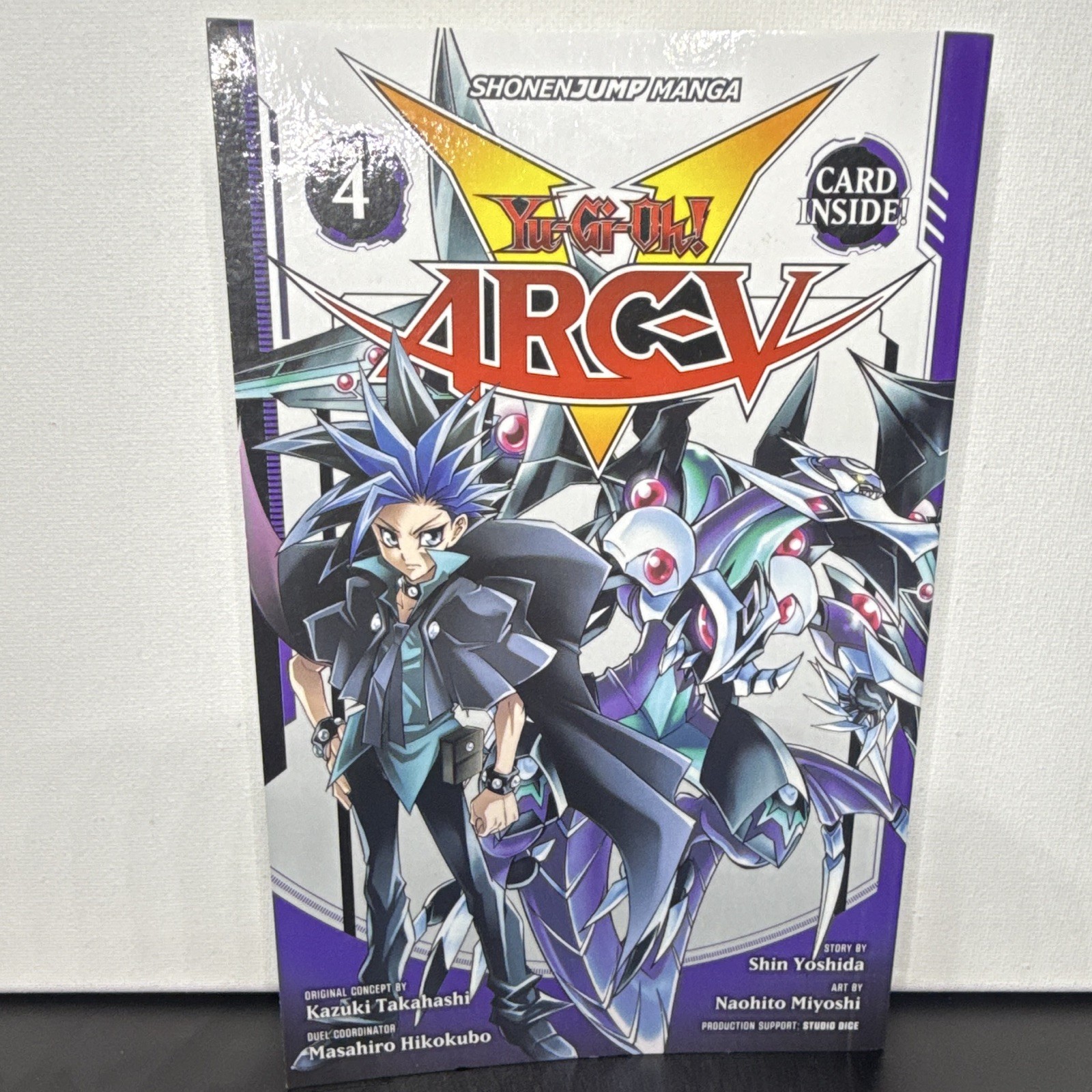 VIZ Media Yu-Gi-Oh! ARC-V Manga Vol 1-6 Paperback Set w/ Card Included