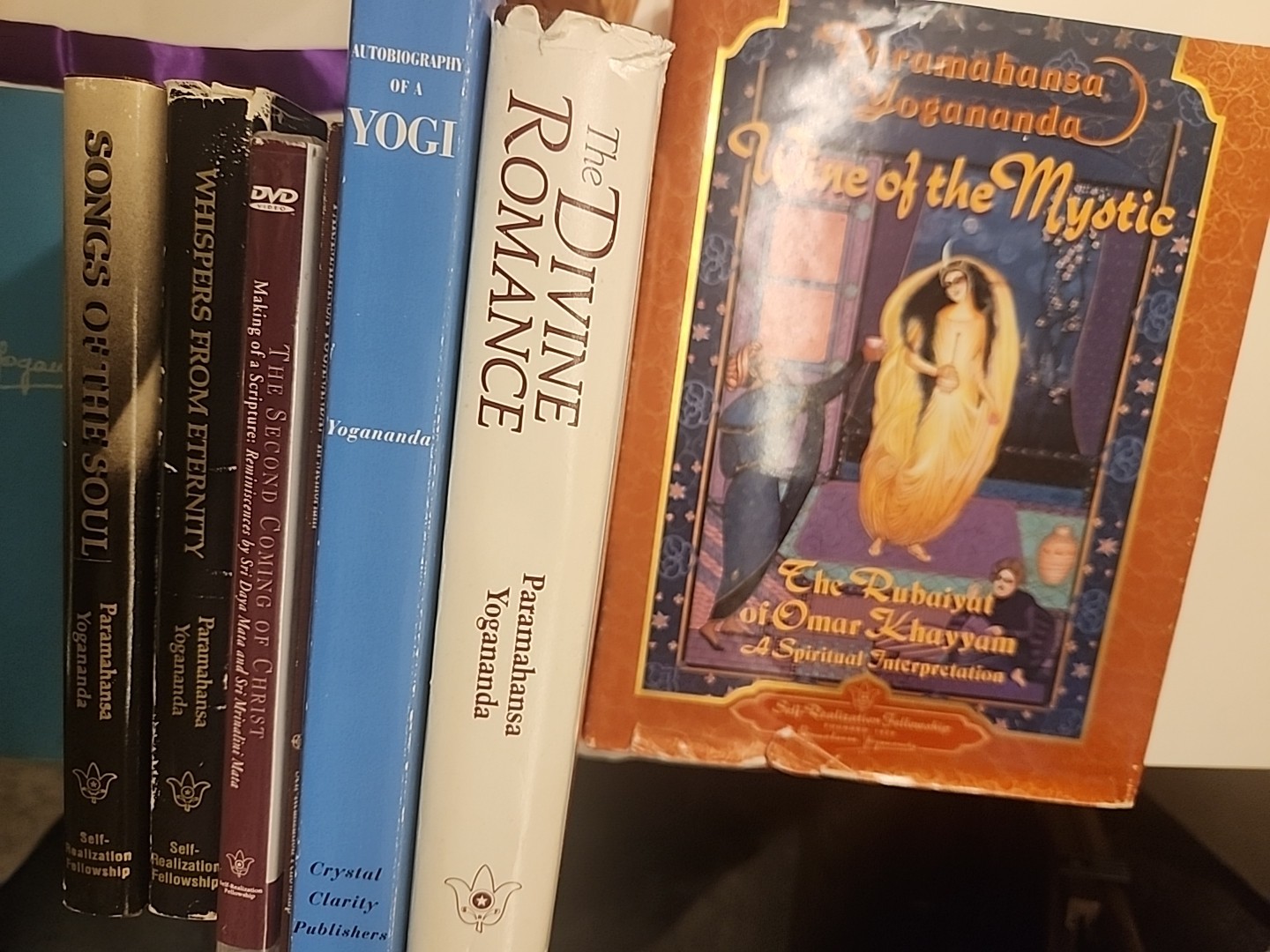 Kriya Yoga Paramahansa Yogananda Lot of 15 Hardcover, PB Books & 1 DVD Unity