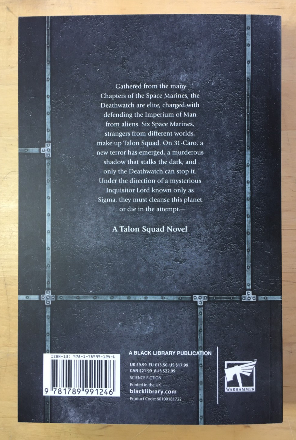 Deathwatch by Steve Parker – Paperback, New, Warhammer 40K