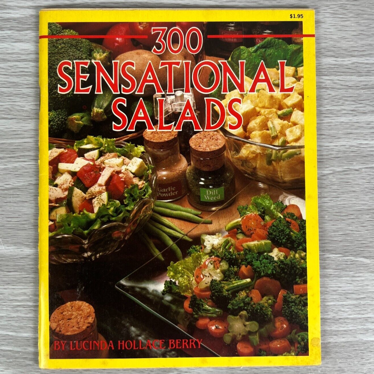 Vtg Recipe Guide 300 Sensational Salads Lucinda Berry 1982 Booklet New York City