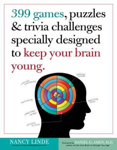 399 Games, Puzzles & Trivia Challenges Specially Designed to Keep Y – ACCEPTABLE