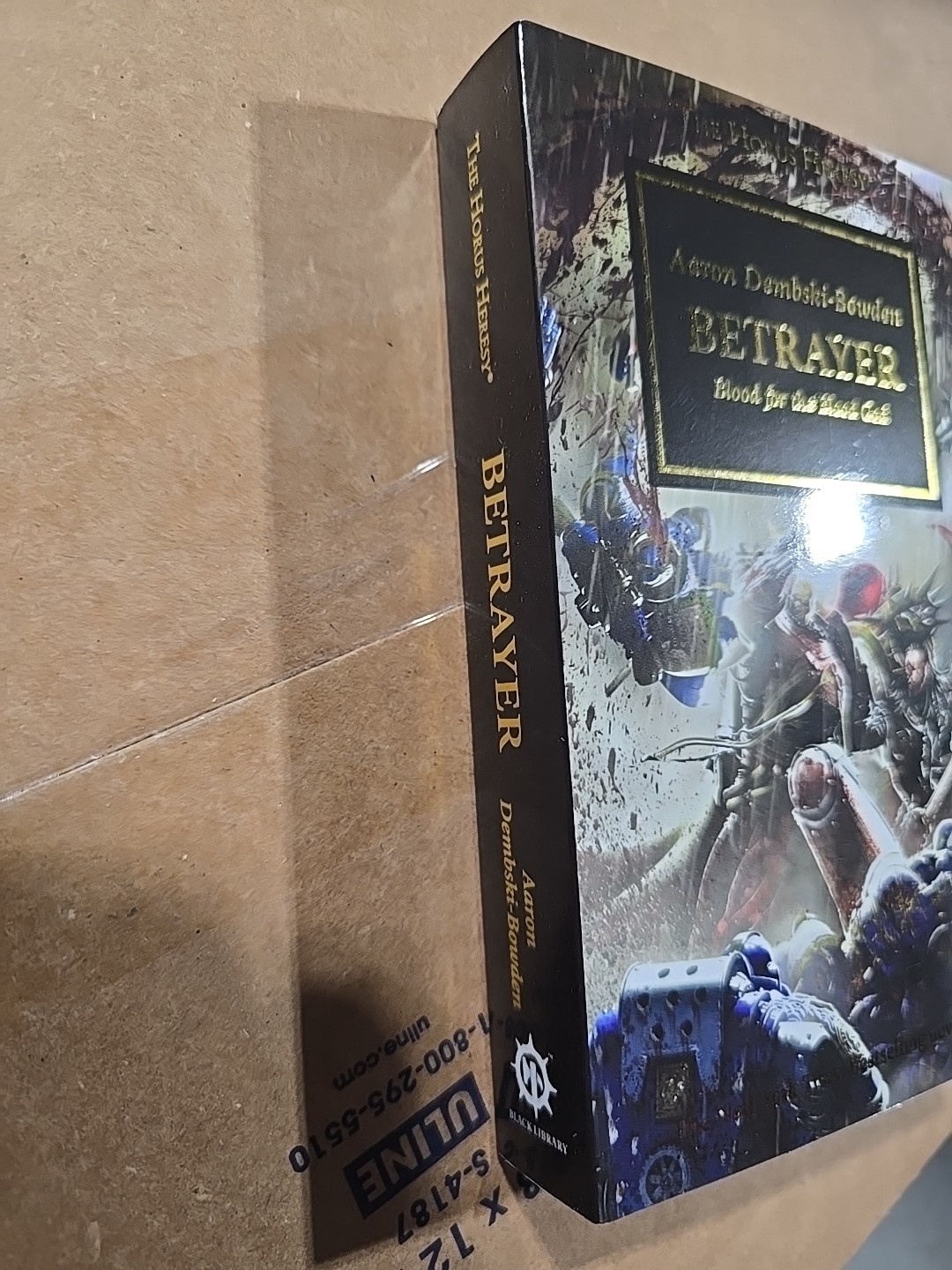 Betrayer by Aaron Dembski-Bowden 18 TPB BLACK LIBRARY HORUS HERESY WARHAMMER