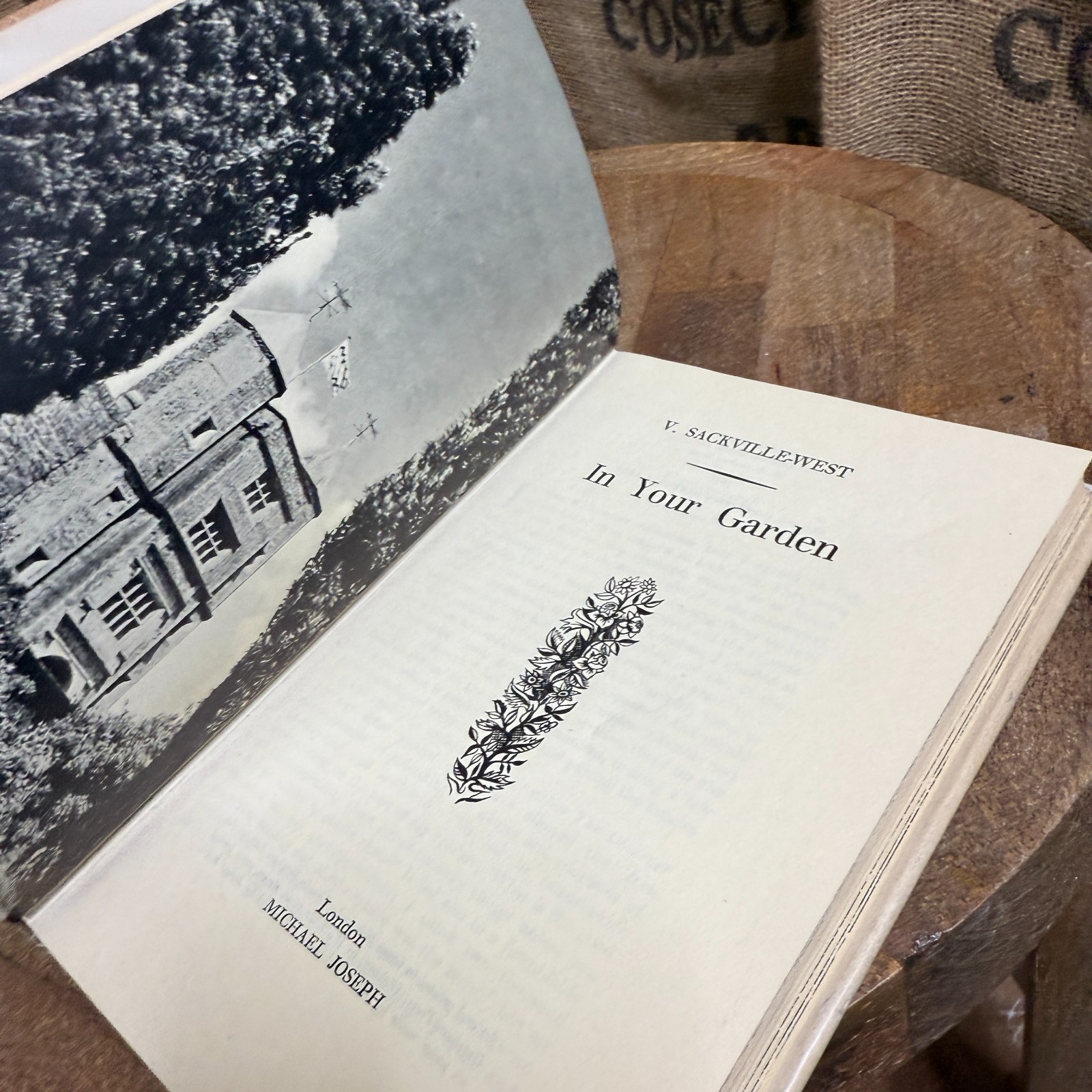 1951 In Your Garden V Sackville-West Antique Gardening Book Dust Jacket