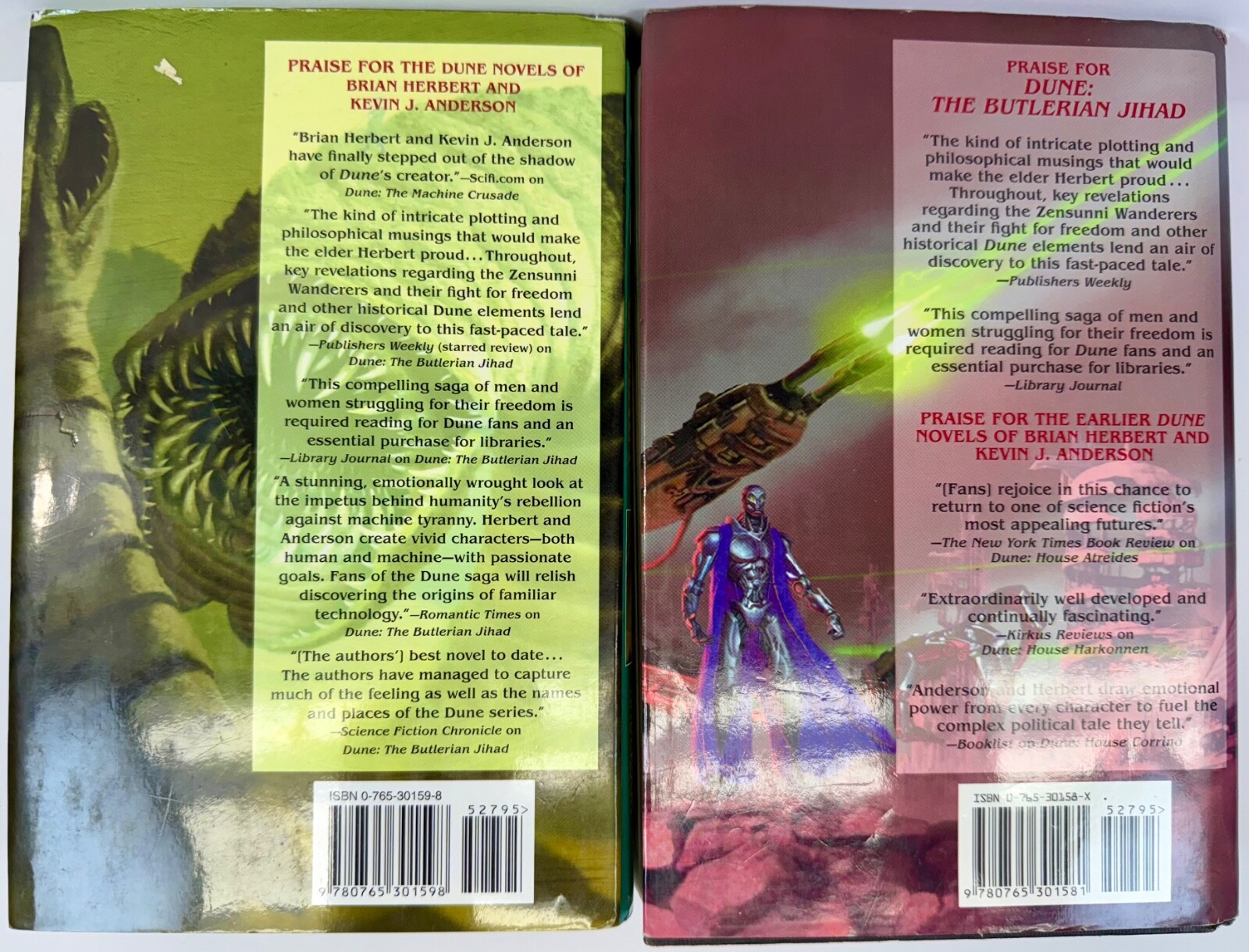 The Dune Series Lot of 4 Books by Brian Herbert and Kevin J Anderson HC & SC