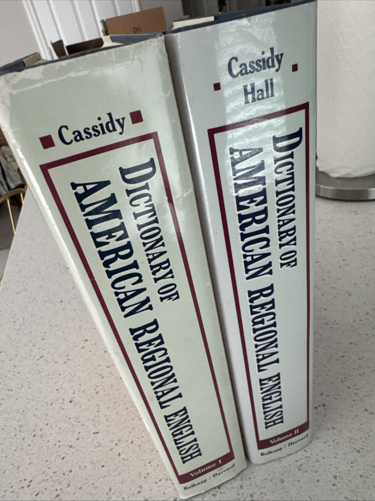 DICTIONARY OF AMERICAN REGIONAL ENGLISH~ Volume I & II D-H