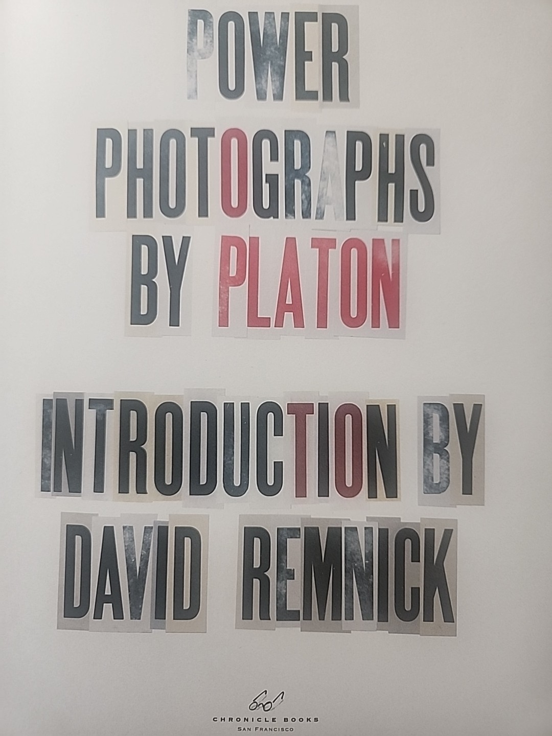 POWER PLATON – POWER PHOTOGRAPHS BY PLATON – World Leaders HC