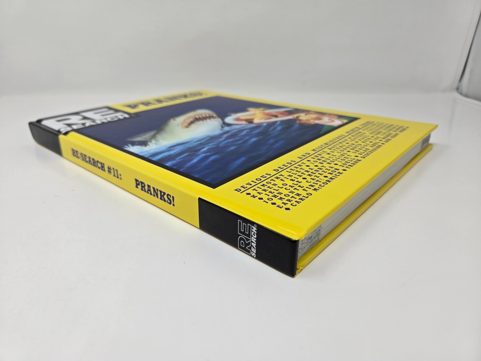 RE/SEARCH #11 Pranks Hardcover Book Signed by V. Vale Industrial Punk Culture