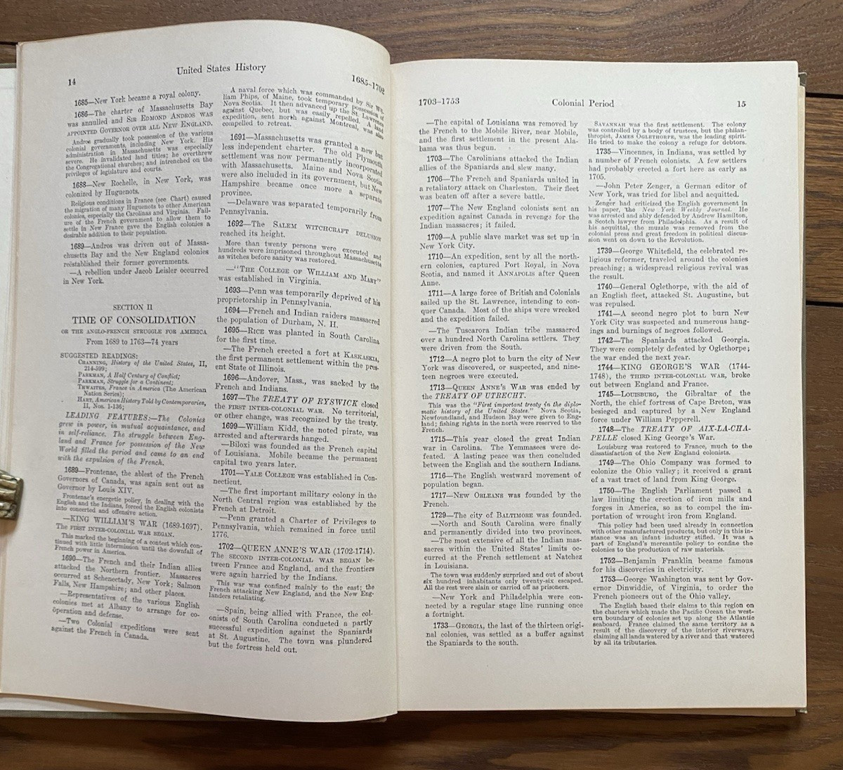 Croscups United States History Synchronic Charts Maps Stats Diagrams 1911 HC