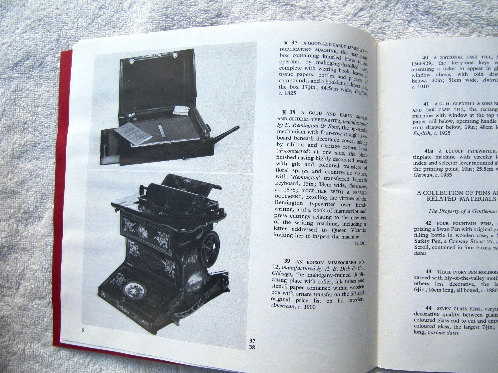 SOTHEBY’s AUCTION CATALOG 1980 Phonographs Gramophones Music Boxes Jukeboxes