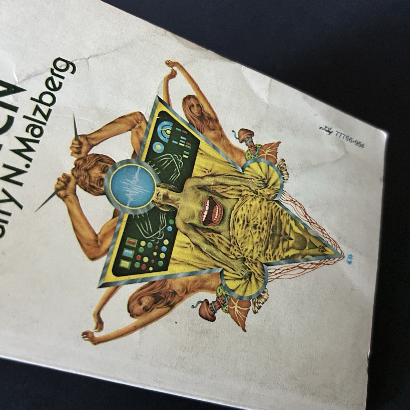 On a Planet Alien by Barry N. Malzberg 1974 Pocket Books 1st Printing Vintage SF