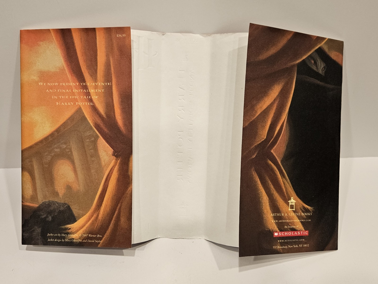 Harry Potter & The Deathly Hallows US 1st Edition Error Page 759, Uncommon