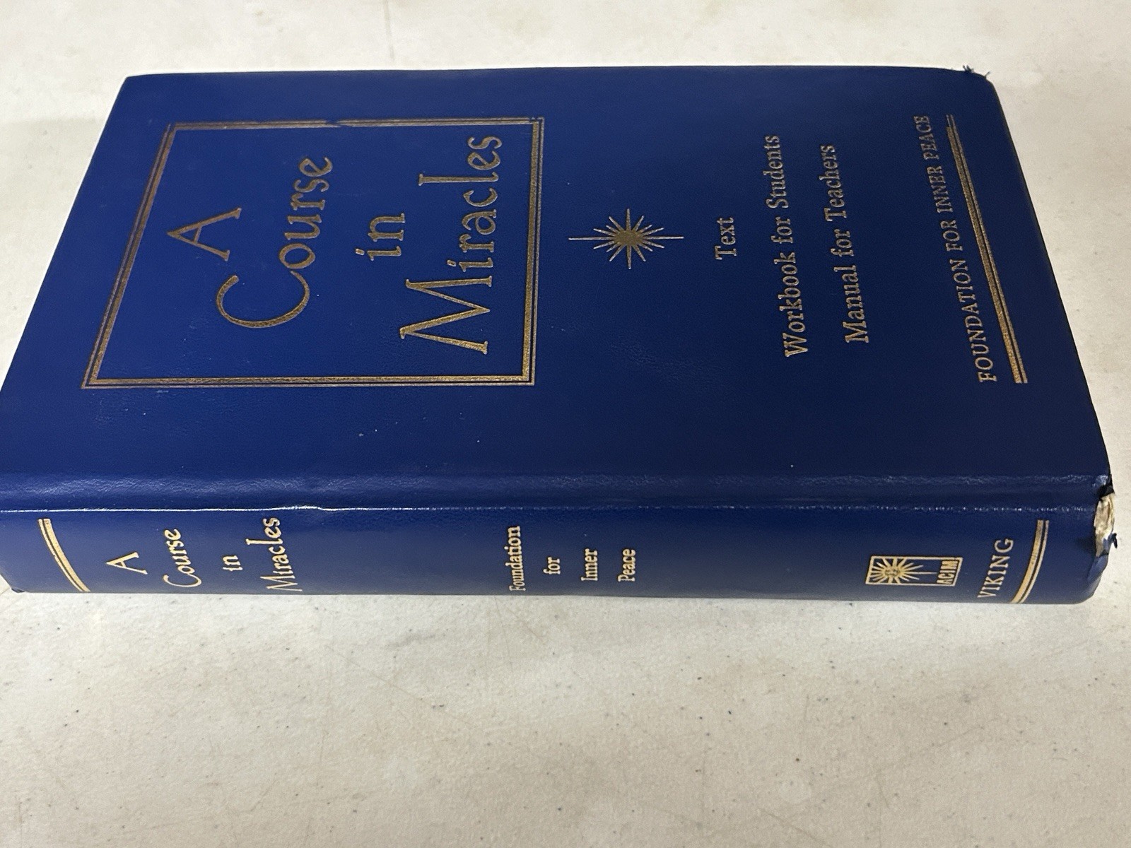 A Course in Miracles by Foundation of Inner Peace Hardback