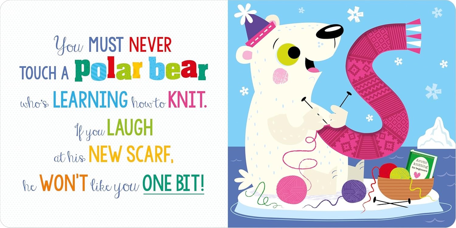 Rosie Greening Never Touch a Polar Bear! Book (Mixed Media Product) (UK IMPORT)