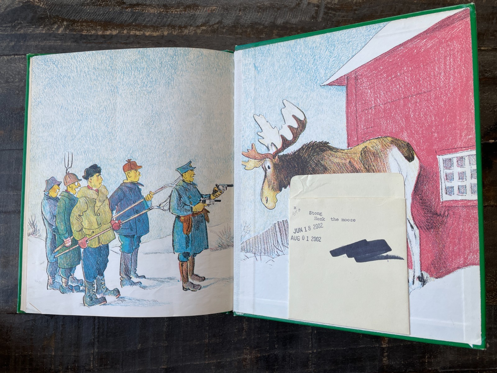HONK THE MOOSE by Phil Stong, 1966 HC ~ Collectible!