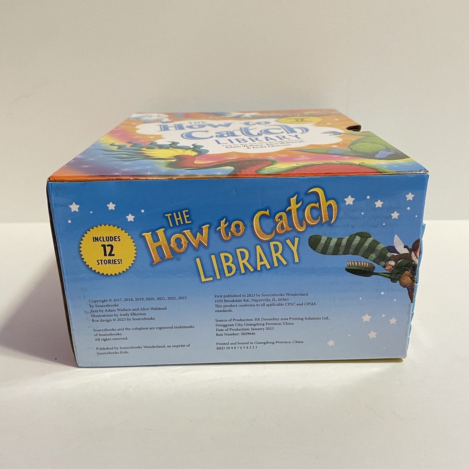 How To Catch Library Box Set 12 Books Collection Adam Wallace Stem Children’s
